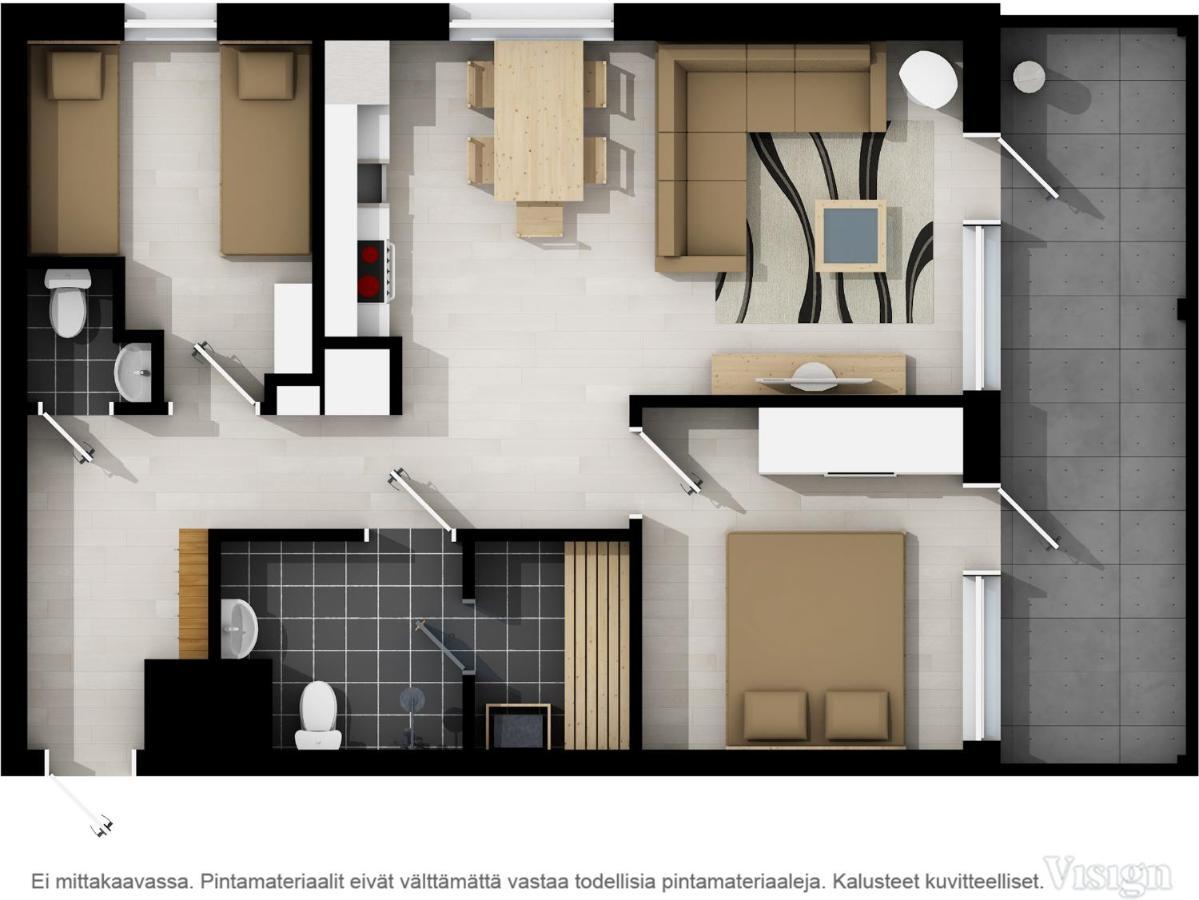 Levillas Tunturinlaita Apartments Экстерьер фото